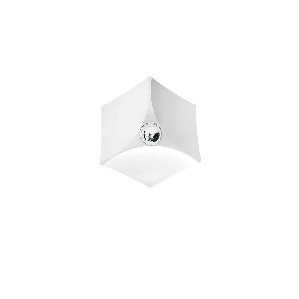 Pentagon Contemporary Polycarbonate Wall Lamp