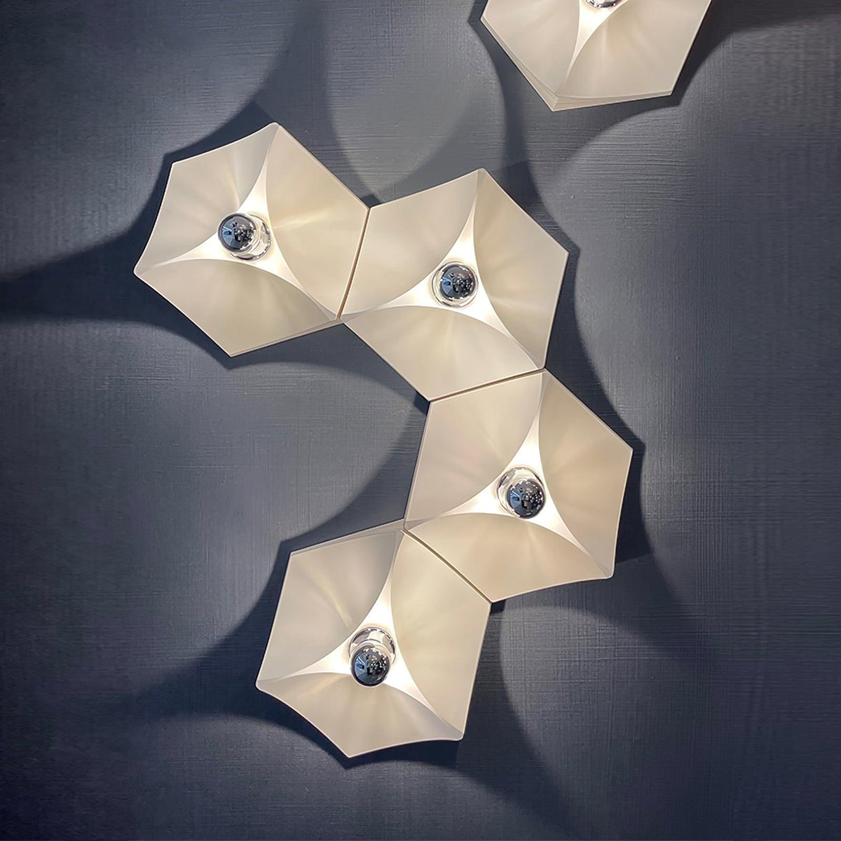 Pentagon Contemporary Polycarbonate Wall Lamp