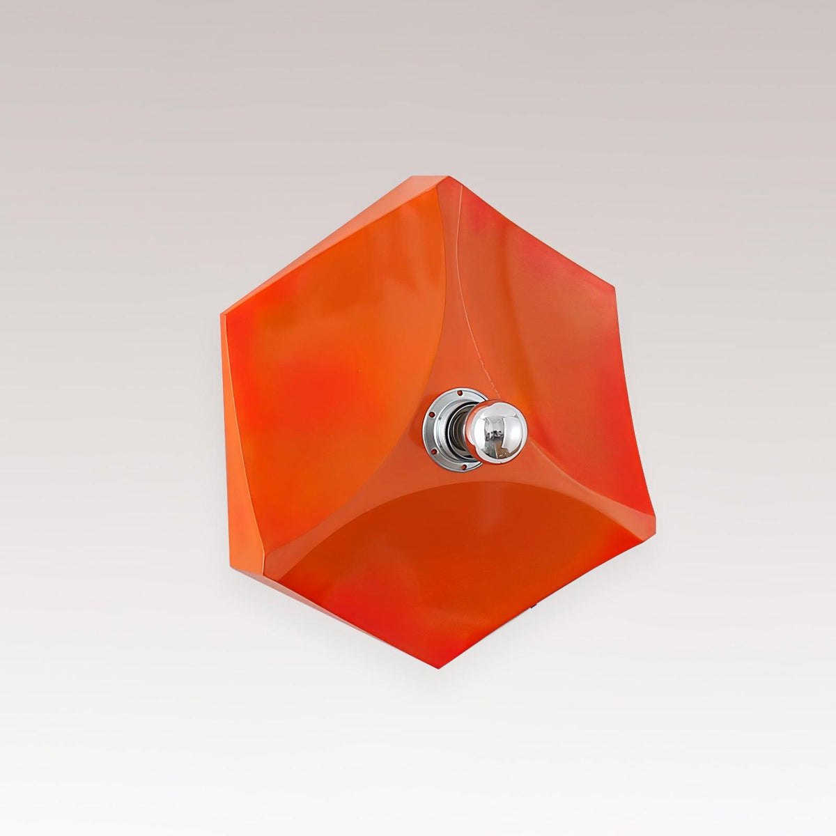 Pentagon Contemporary Polycarbonate Wall Lamp