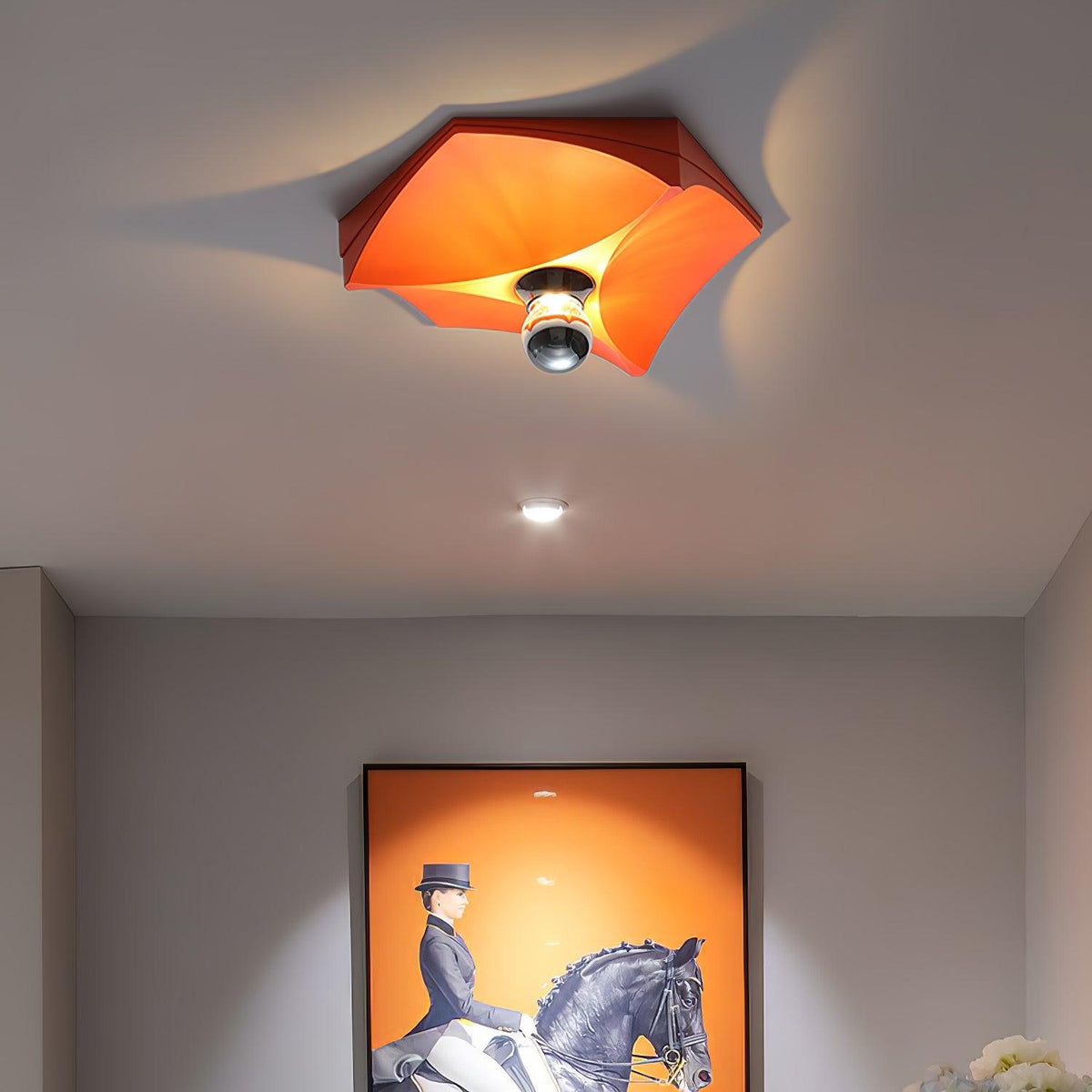 Pentagon Contemporary Polycarbonate Wall Lamp