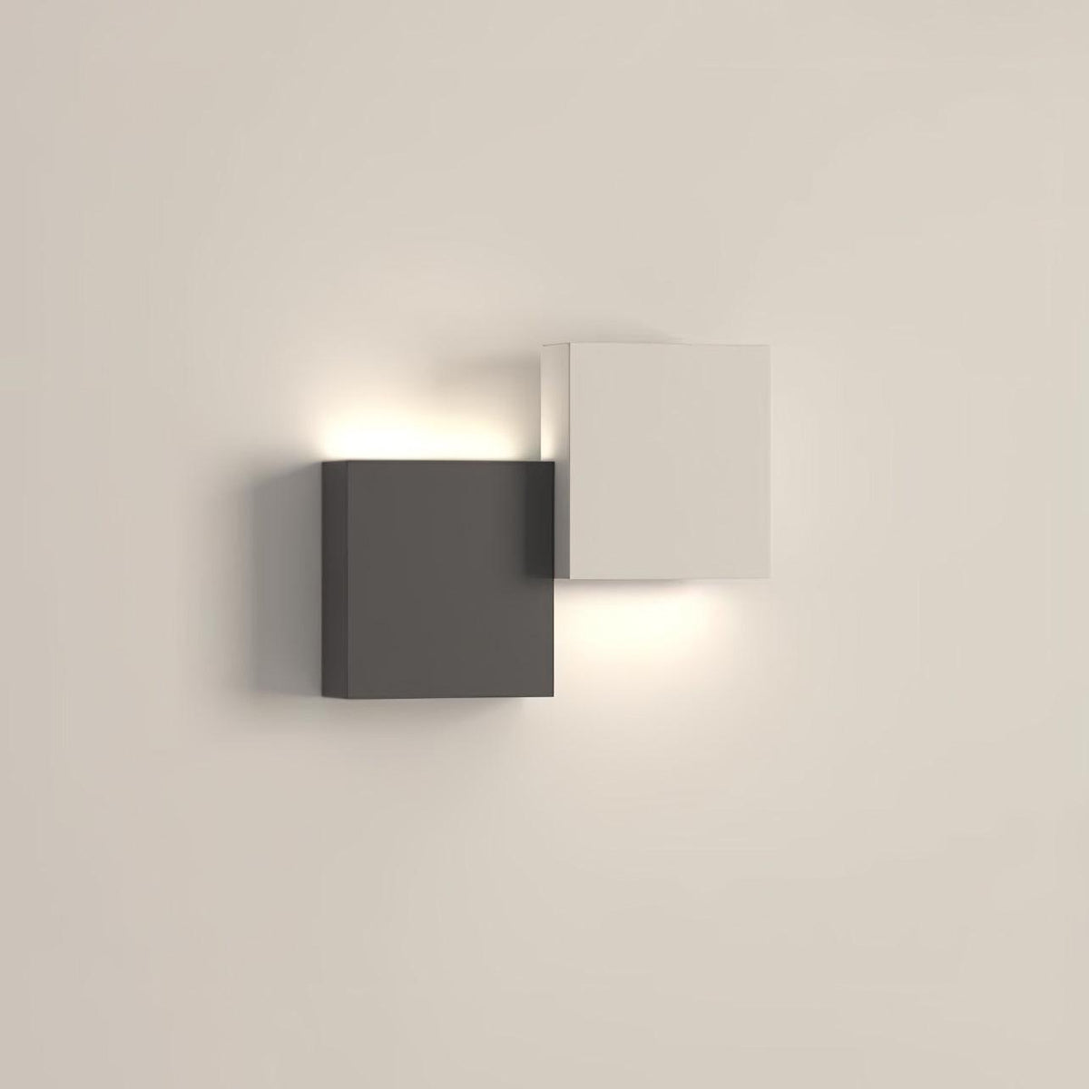 Brushed Metal Piano Key Contemporary Wall Sconce