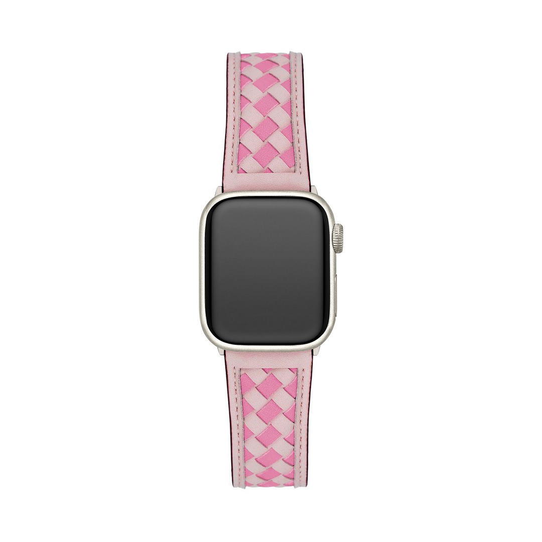 Classic Leather Braided Apple Watch Bands for Women