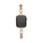 Load image into Gallery viewer, Sleek Metal Woven Apple Watch Bands for Women
