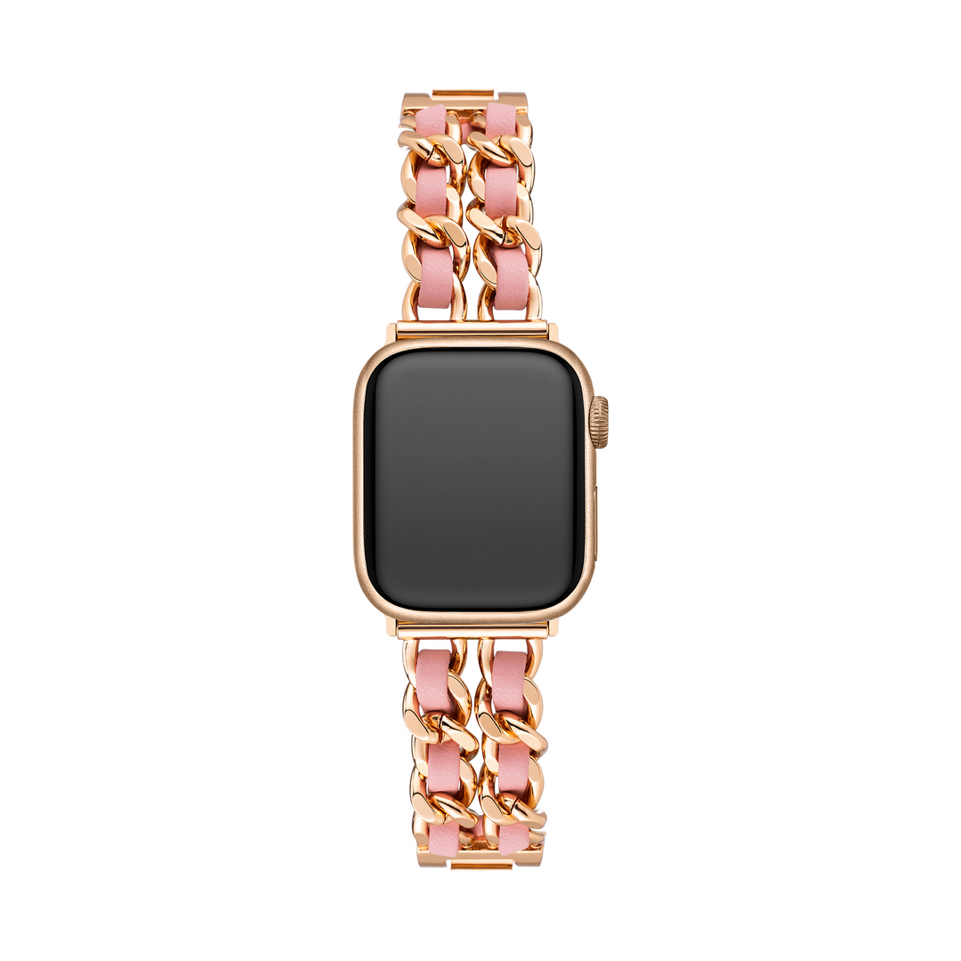 Classic Metal Twist Apple Watch Bands for Women