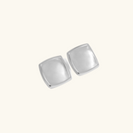 Load image into Gallery viewer, Poppy Gold Square Earrings
