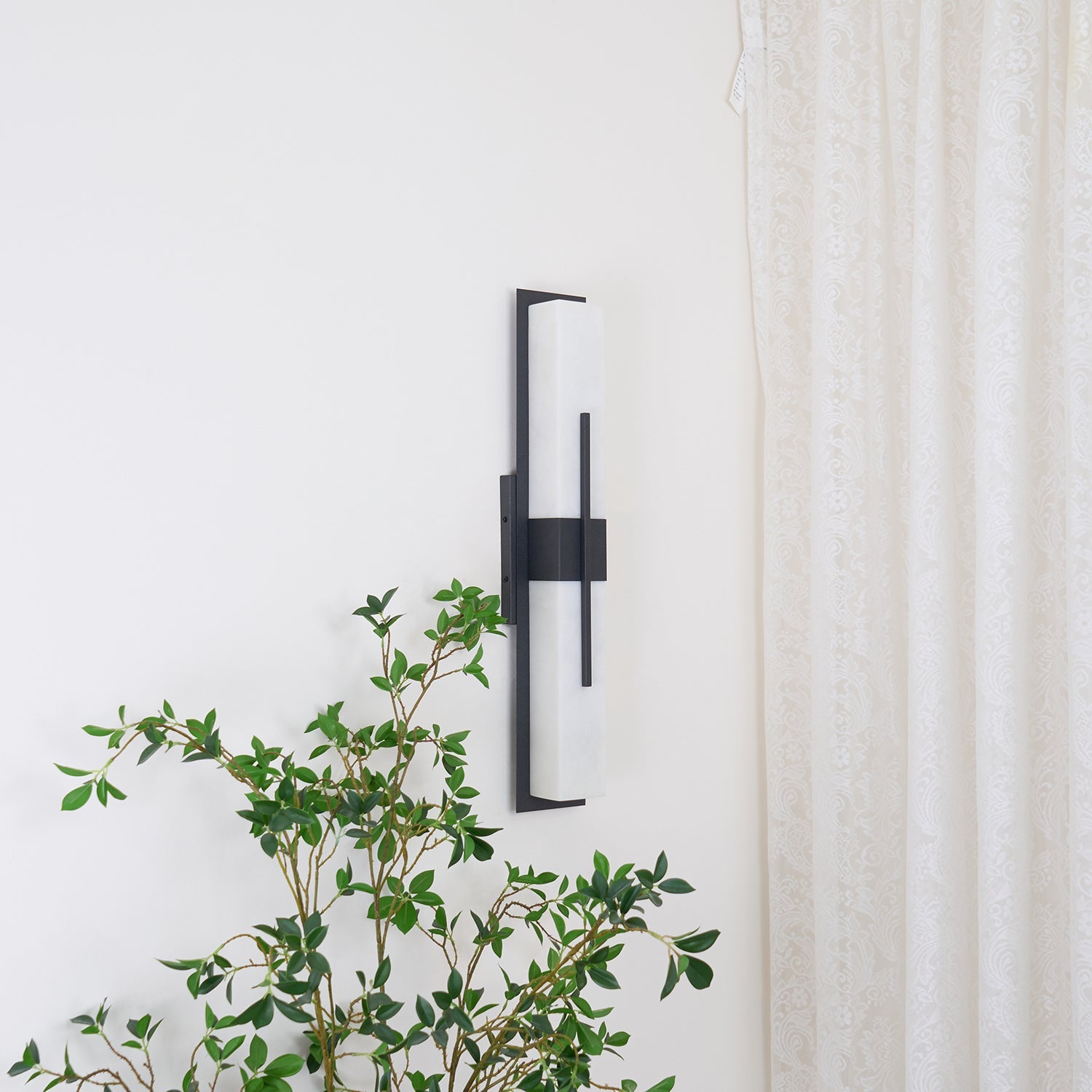 Rectangular Contemporary Outdoor Wall Light
