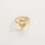 Load image into Gallery viewer, Cute Bubble Letter Initial Ring
