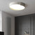 Contemporary Round Flush Mount Ceiling Light