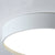 Contemporary Round Flush Mount Ceiling Light