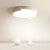 Contemporary Round Flush Mount Ceiling Light