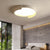 Contemporary Round Flush Mount Ceiling Light