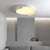 Contemporary Round Flush Mount Ceiling Light