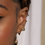 Load image into Gallery viewer, Salacia Triangle Hoop Earrings
