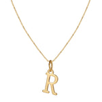 Load image into Gallery viewer, 14k Sleek Serif Initial Necklace
