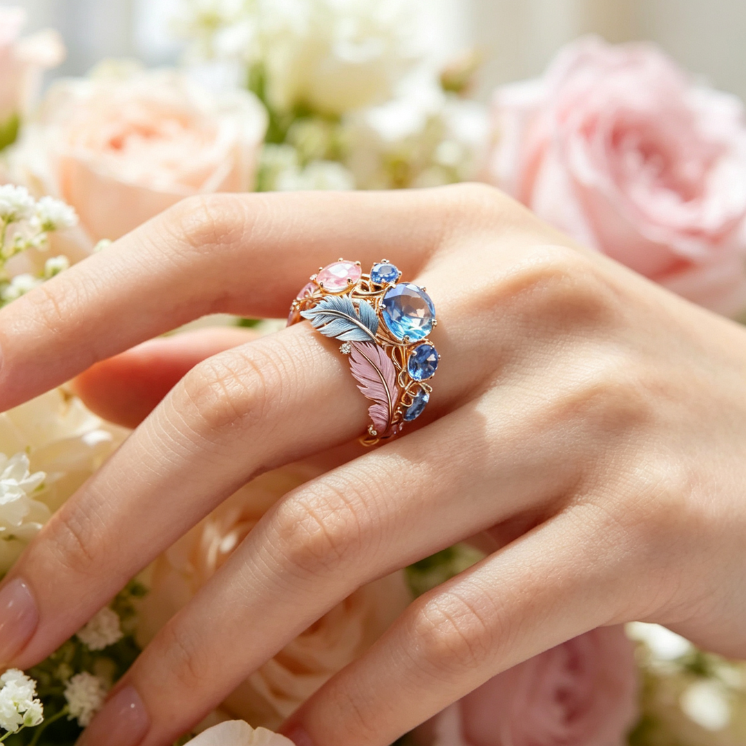 Romantic Crystal Vintage Ring