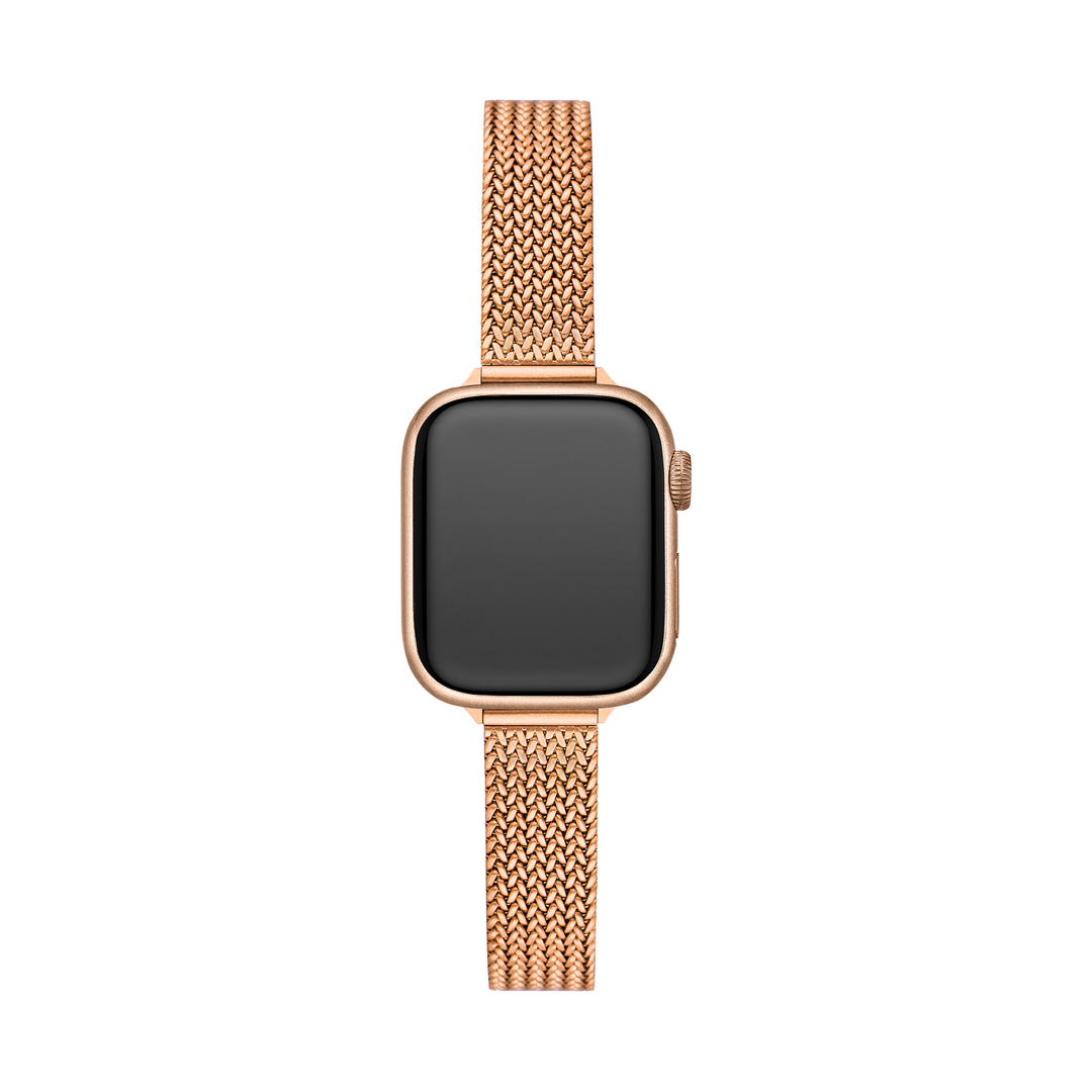 Chic Metal Minimalist Apple Watch Bands for Women