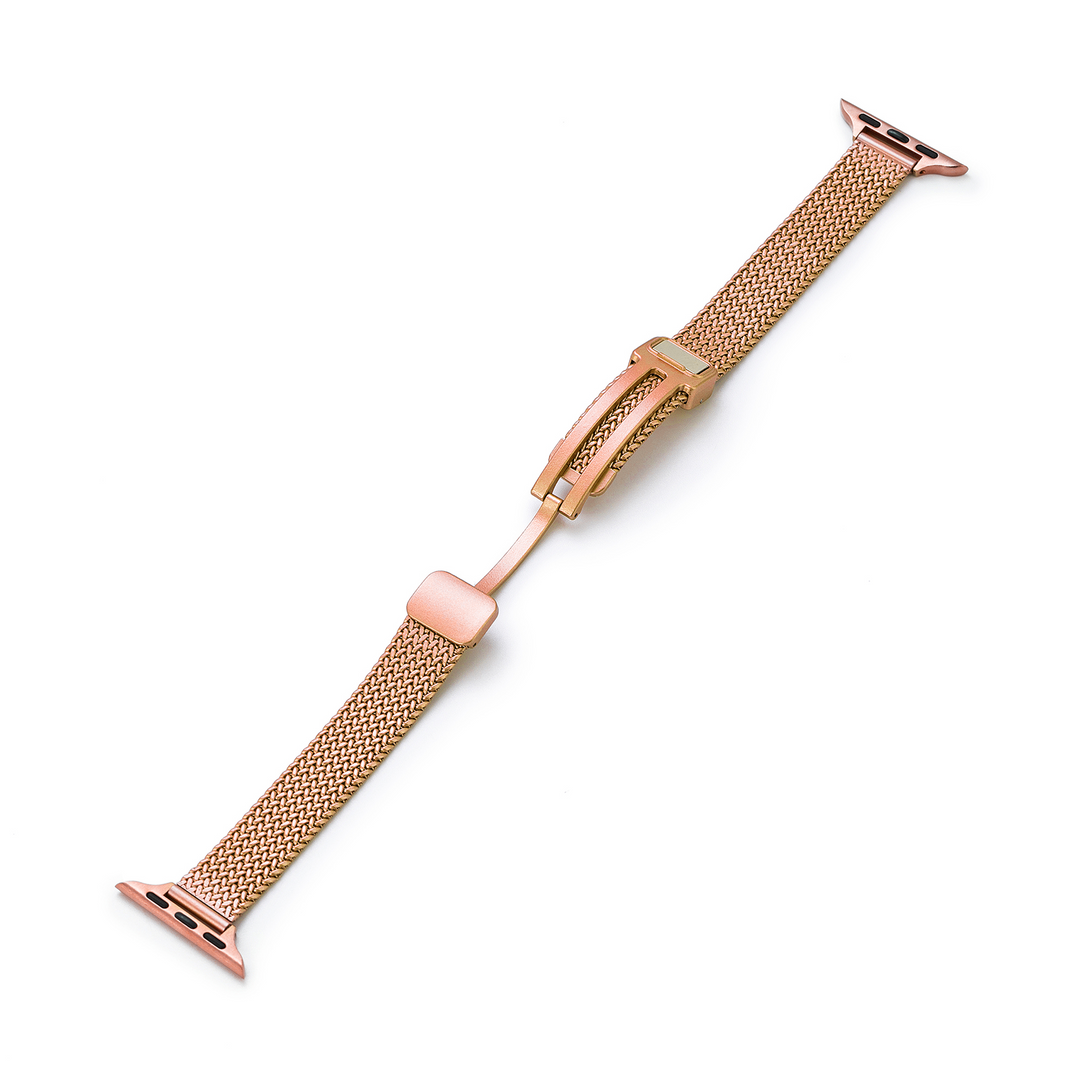 Chic Metal Minimalist Apple Watch Bands for Women