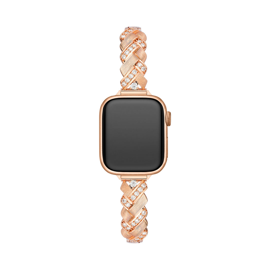 Classic Metal Braided Apple Watch Bands for Women