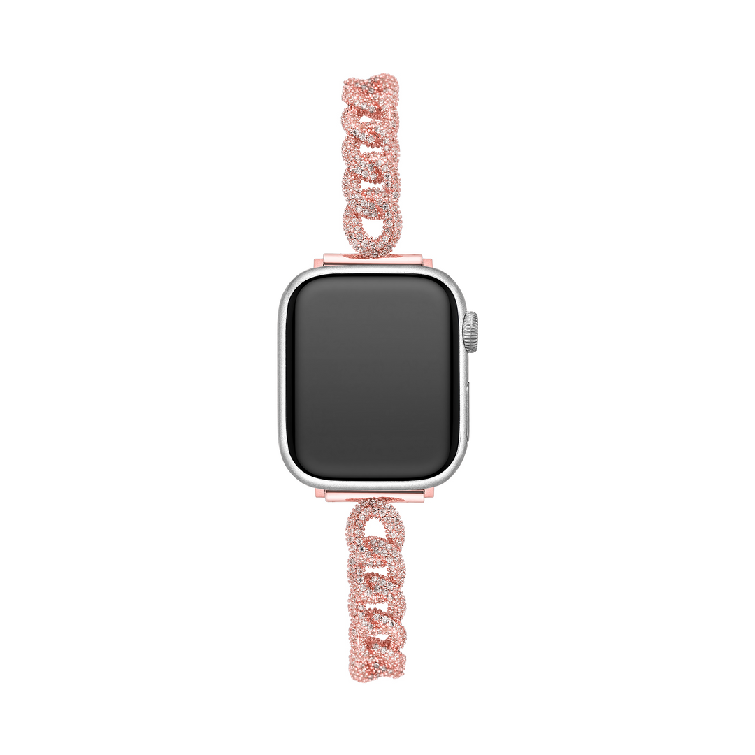 Modern Copper Zircon Apple Watch Bands for Women