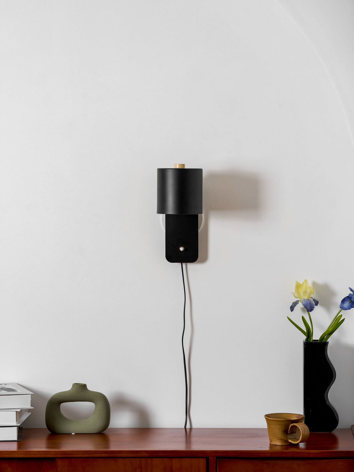Cylinder Scandinavian Inspired Wall Sconce