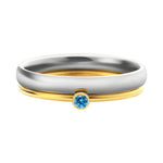 Load image into Gallery viewer, Personalized Name &amp; Birthstone Nesting Rings
