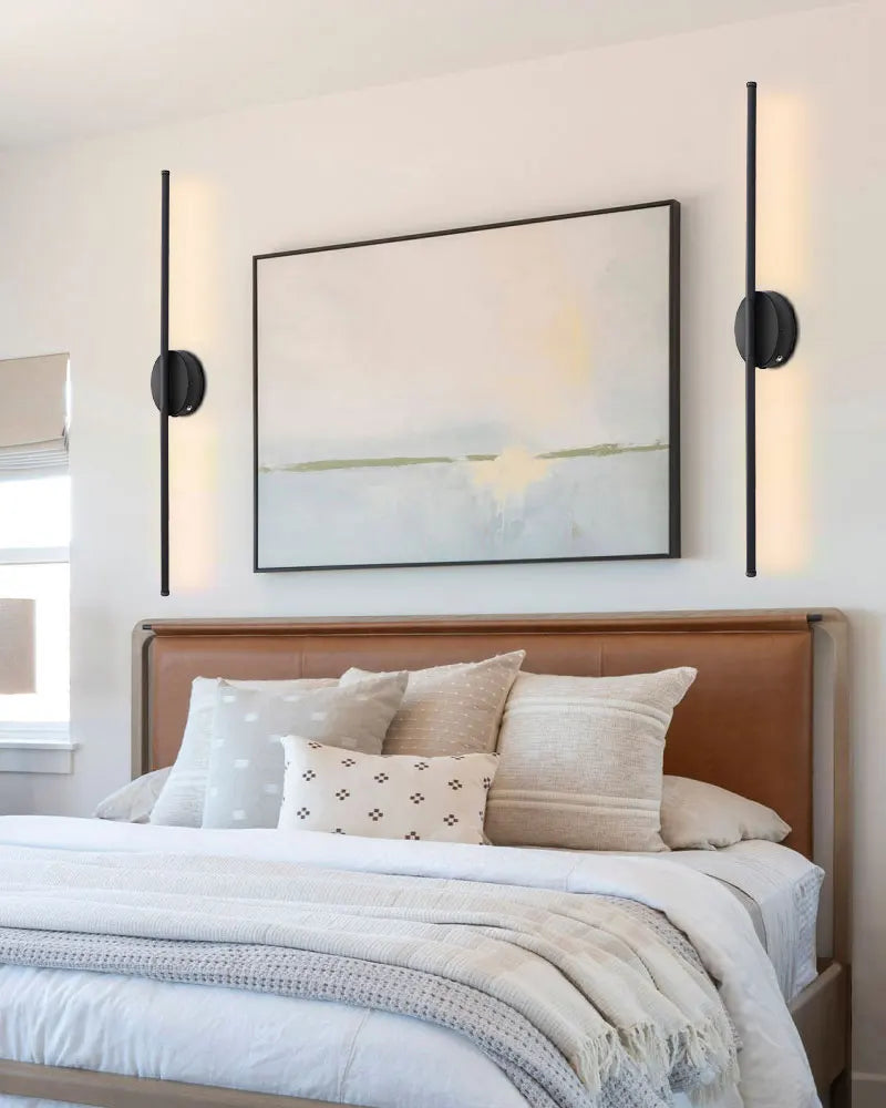 Wireless Rechargeable LED Wall Lamps with Remote Control & Touch Switch