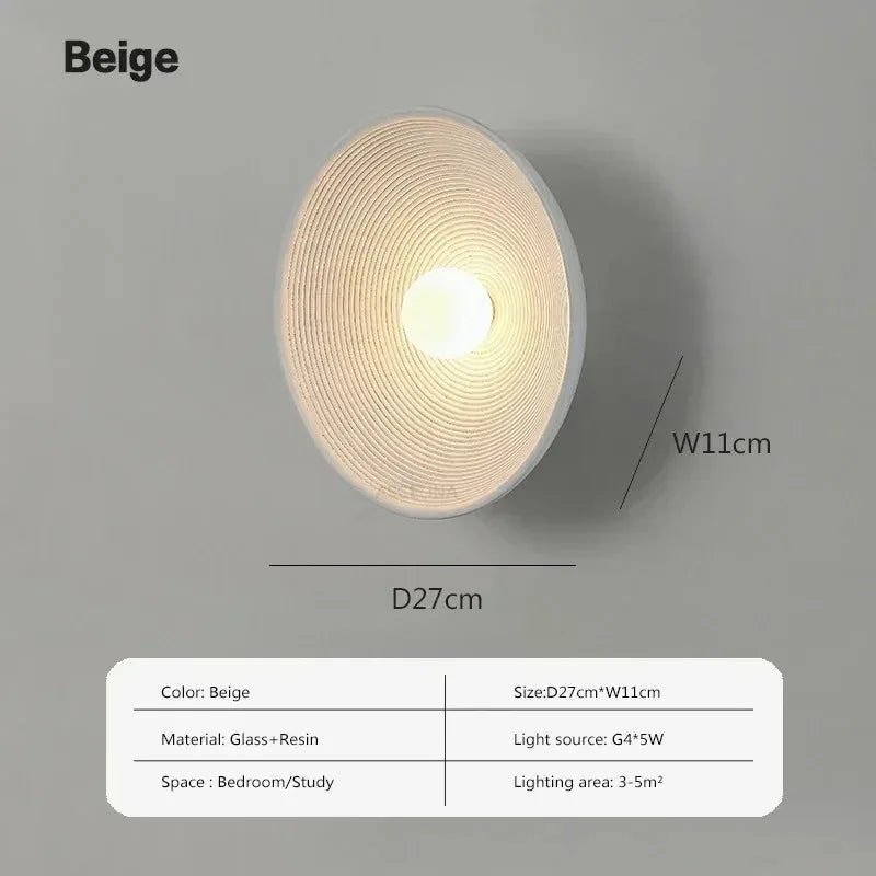 Retro Japanese Wall Lamp Fixture