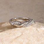 Load image into Gallery viewer, Intertwined Diamond Accent Ring
