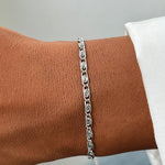 Load image into Gallery viewer, Minimal Spiral Link Bracelet
