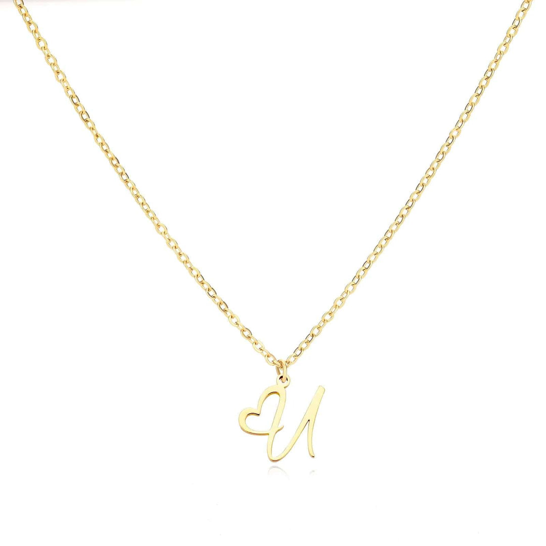 Clea Letter Necklace