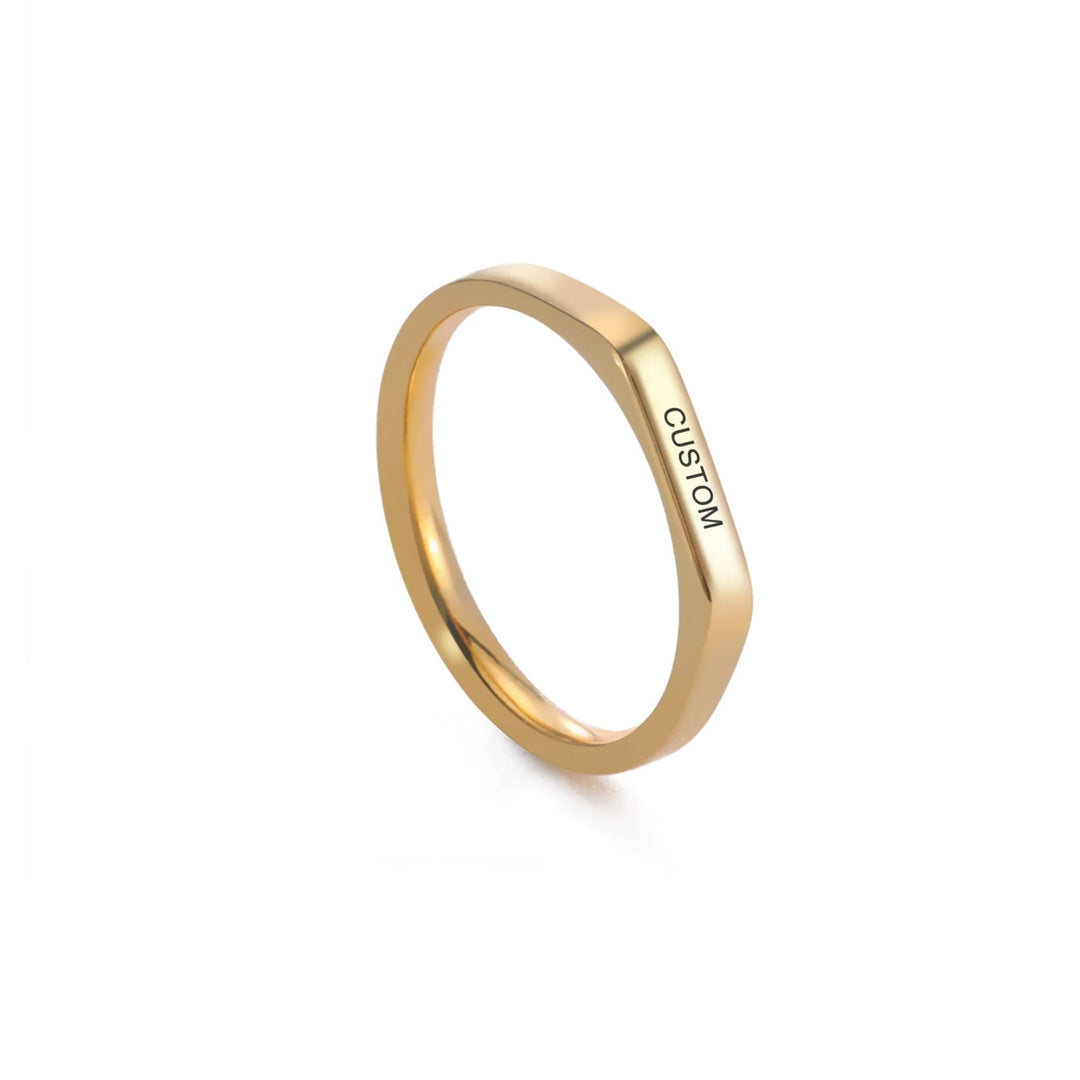 Whisper Engraved Ring