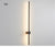 Black Modern Long Strip Outdoor LED Wall Sconce