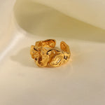 Load image into Gallery viewer, Adjustable Textured Lava Ring
