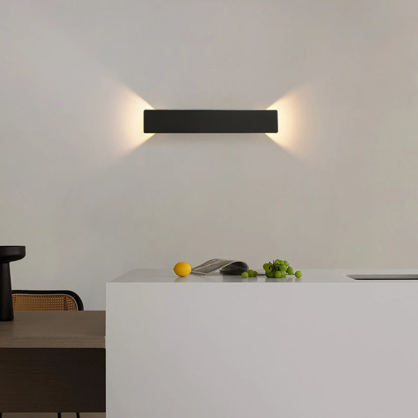 Sleek Dual-Beam Wall Lamp
