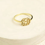 Load image into Gallery viewer, Minimal Monogram Ring
