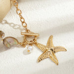 Load image into Gallery viewer, Bold Beach Sea Shell Bracelet and Necklaces
