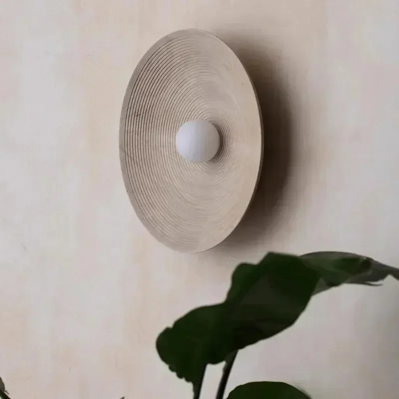 Retro Japanese Wall Lamp Fixture