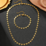 Load image into Gallery viewer, Dainty Spiral Hearts Bracelet and Necklace Set
