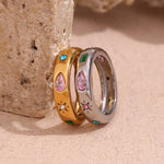Load image into Gallery viewer, 18k Gem Pop Ring
