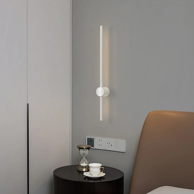 360° Rotatable Touch Dimmable LED Wall Sconce for Bedside &amp; Living Spaces