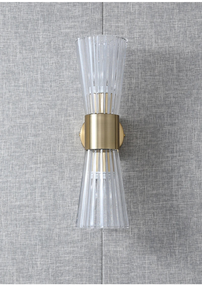 Modern Brass Wall Sconce Light Fixture