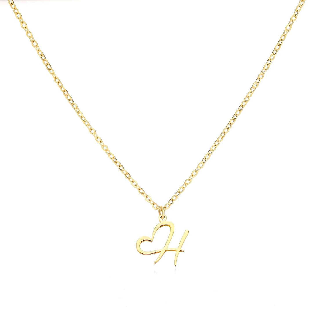 Clea Letter Necklace