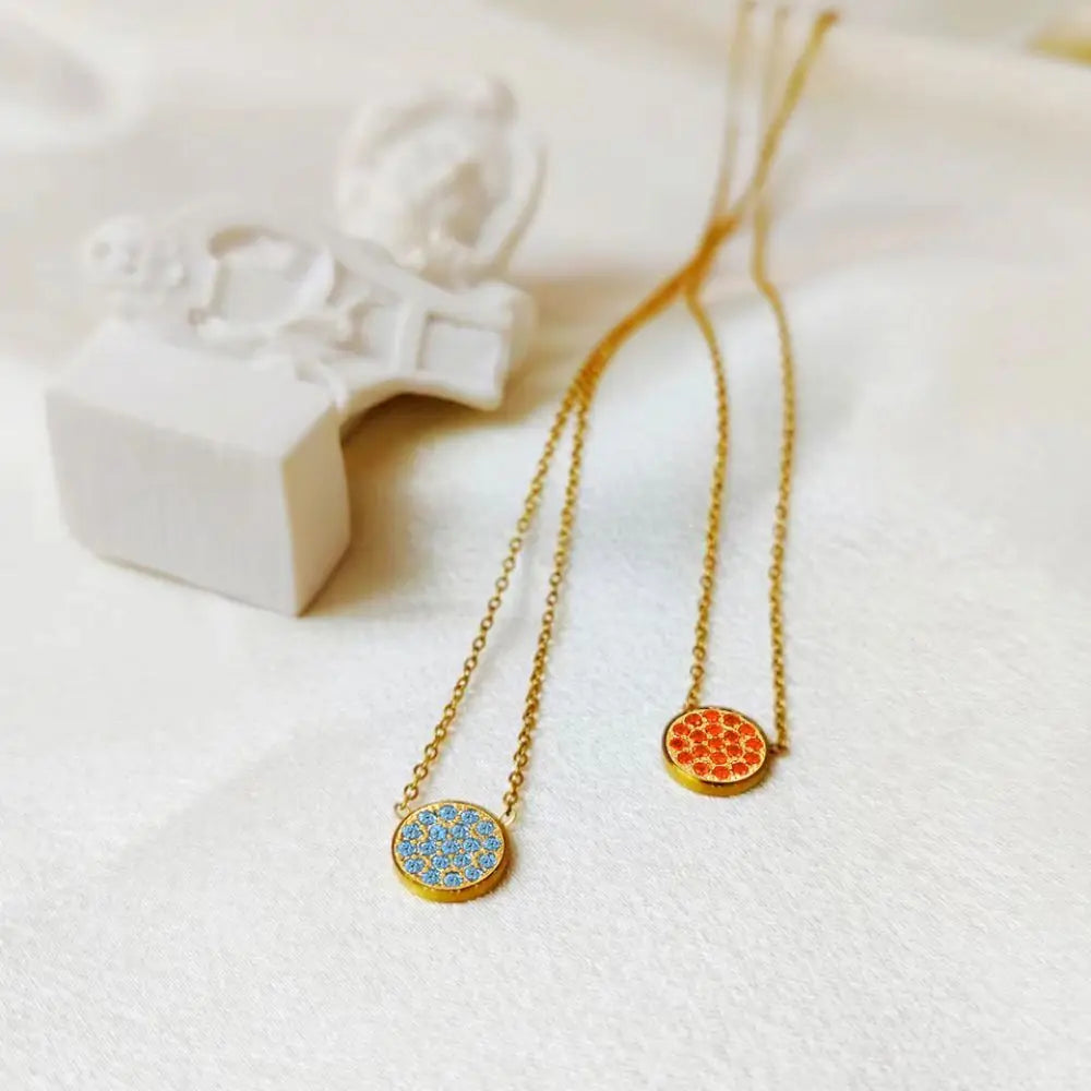 Dainty Étoile Birthstone Necklace