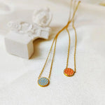 Load image into Gallery viewer, Dainty Étoile Birthstone Necklace
