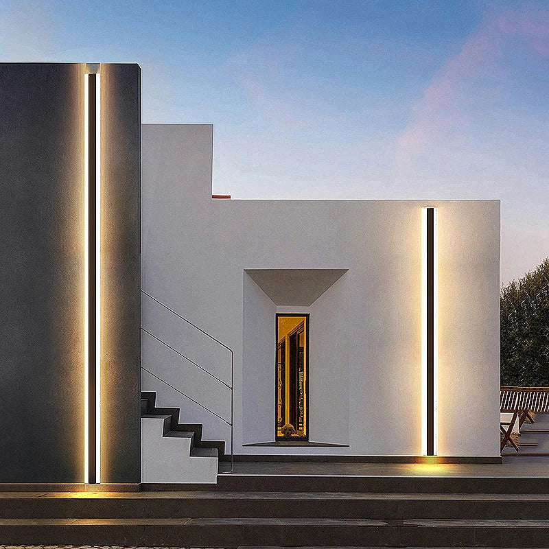 Outdoor Rust-Resistant Waterproof LED Wall Light Fixture