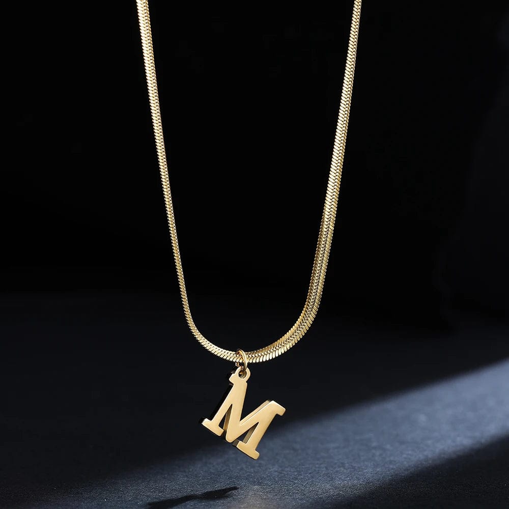 Cuneo Letter Necklace