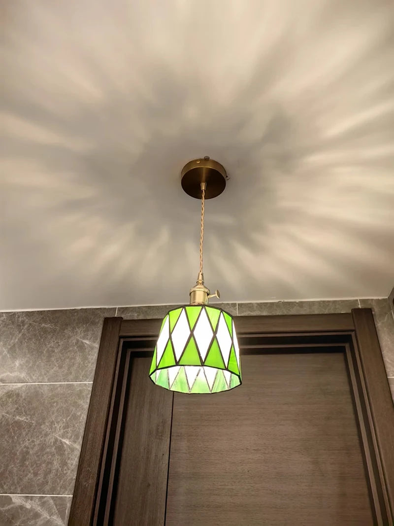 Vintage Industrial Copper Wall Light Fixture