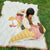 Summer Holiday Pattern Throw Blanket