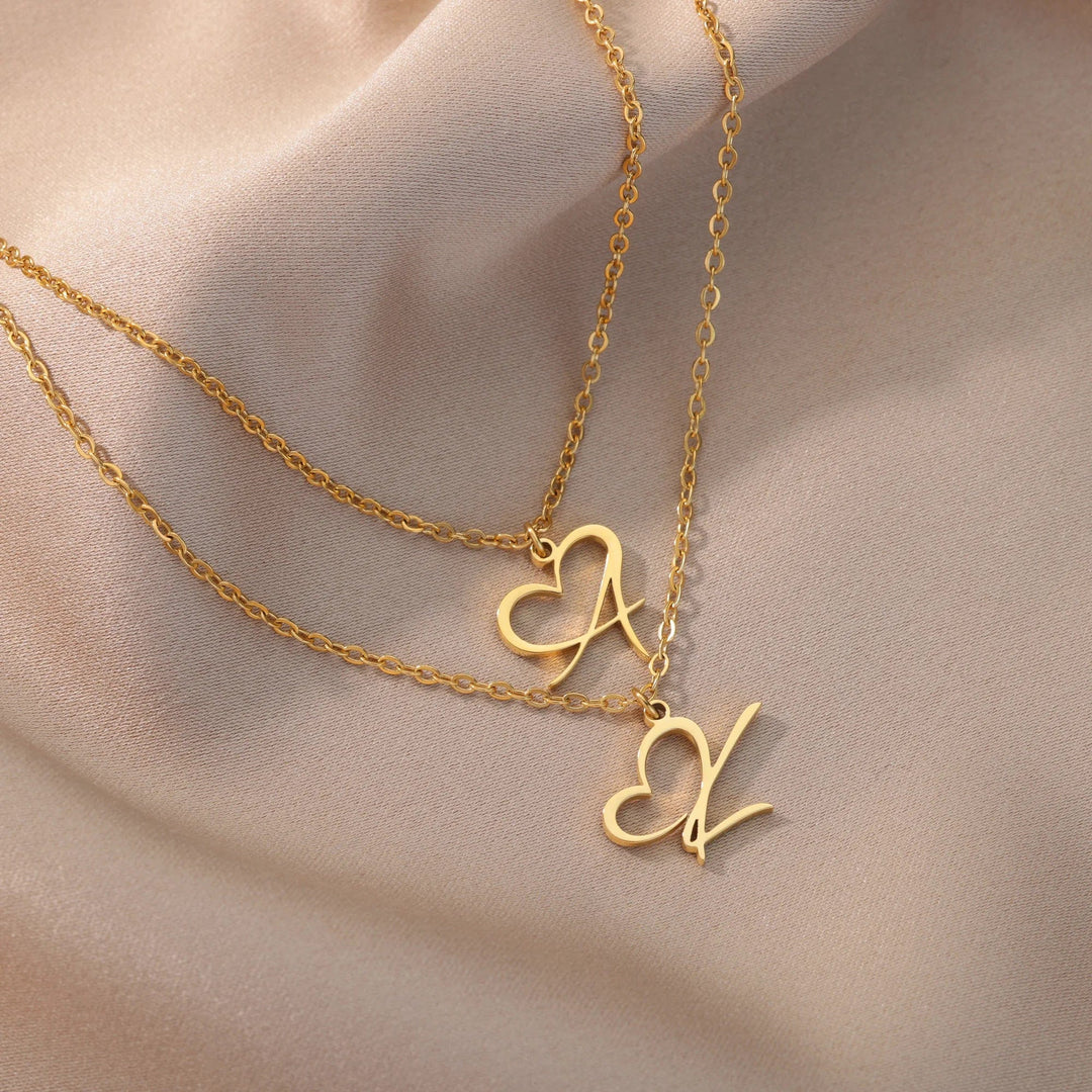 Clea Letter Necklace