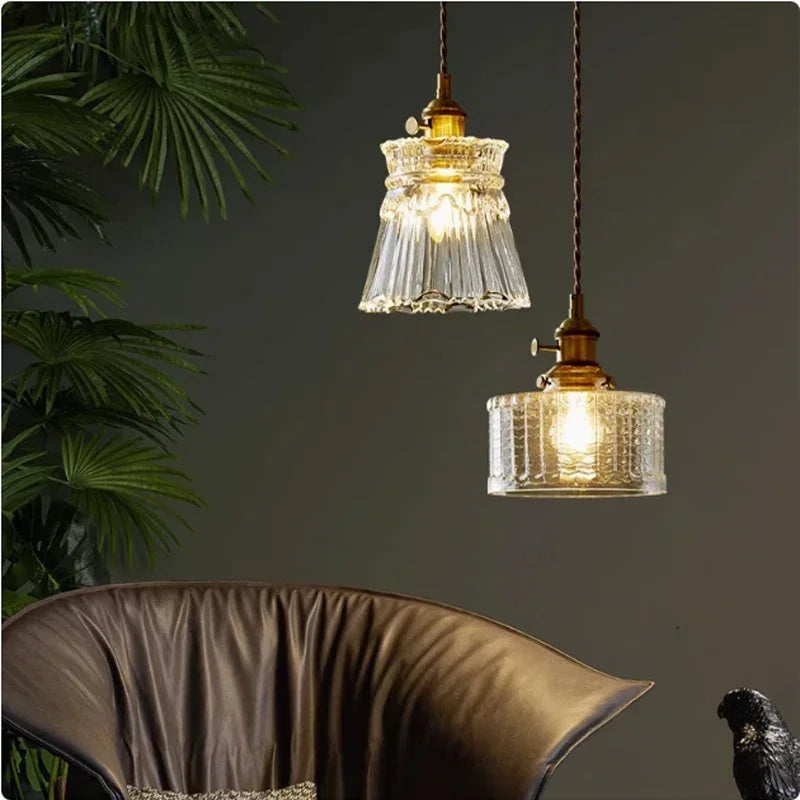 Modern Glass Pendant Light for Dining Rooms, Kitchen Islands & Bars